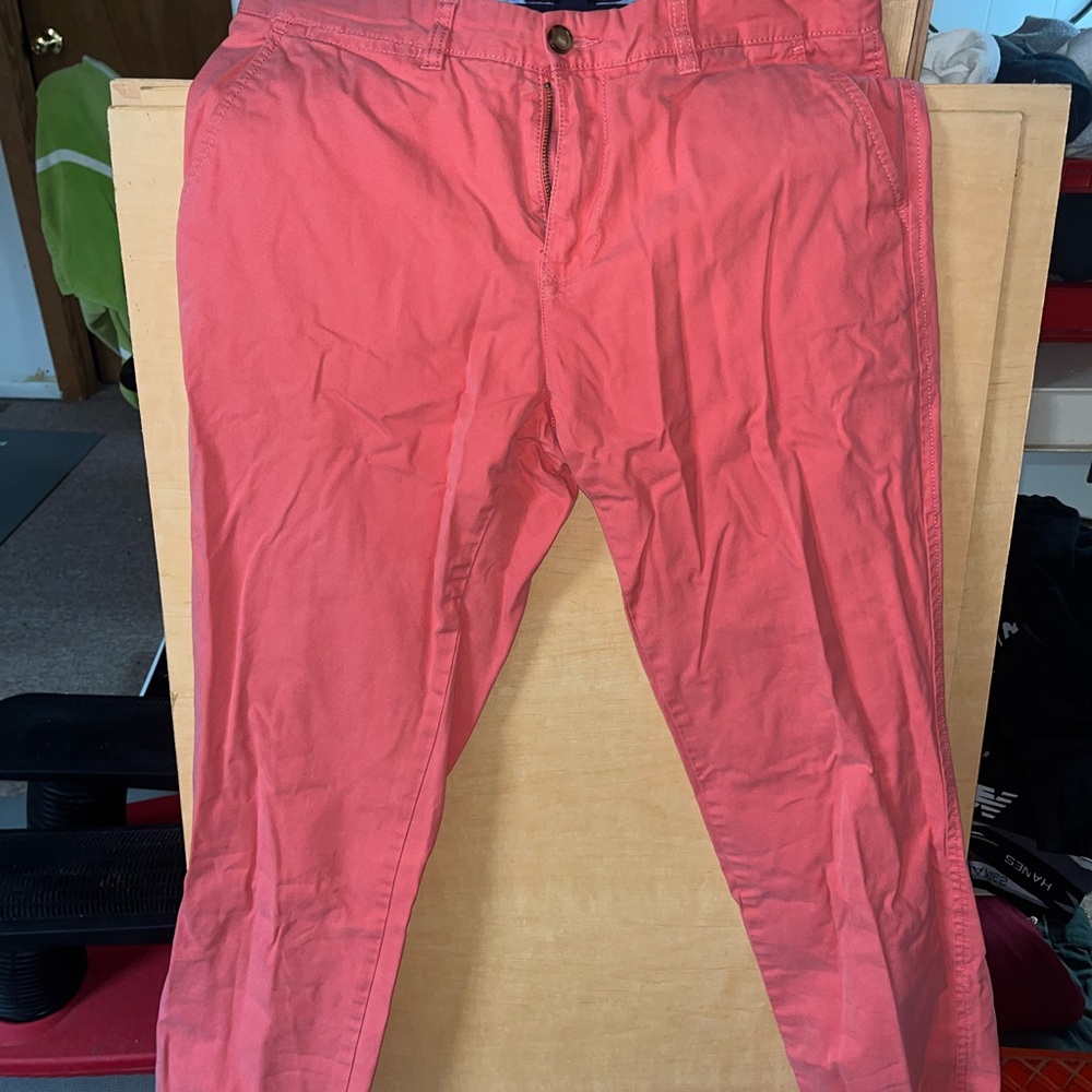 Tommy Hilfiger Men's Salmon Chinos